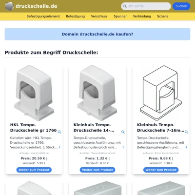 Screenshot druckschelle.de