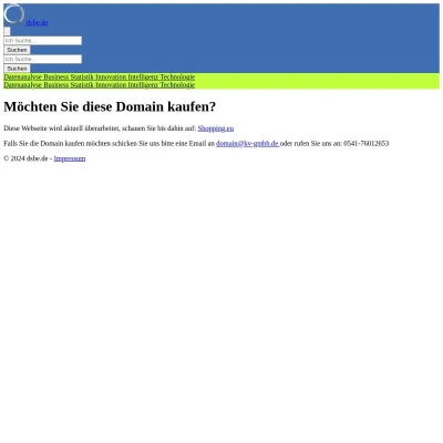 Screenshot dsbe.de