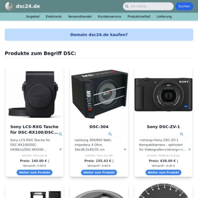 Screenshot dsc24.de