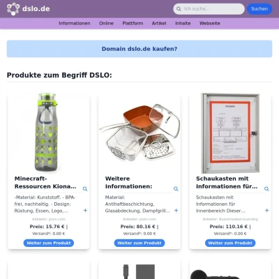 Screenshot dslo.de
