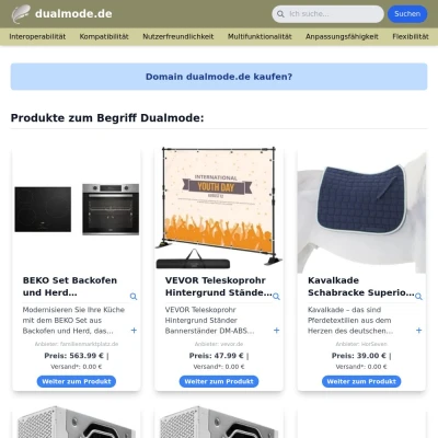 Screenshot dualmode.de