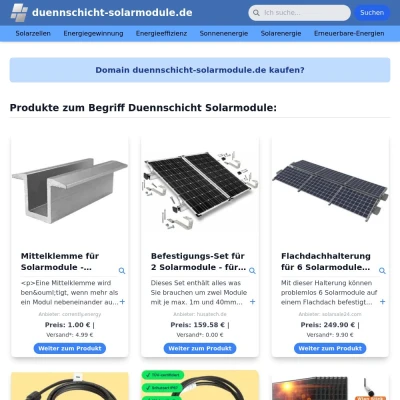 Screenshot duennschicht-solarmodule.de