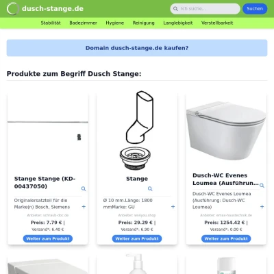 Screenshot dusch-stange.de