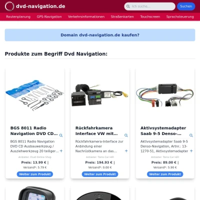 Screenshot dvd-navigation.de