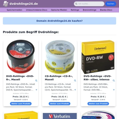 Screenshot dvdrohlinge24.de