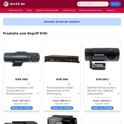 Screenshot dvr24.de