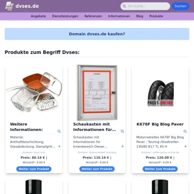 Screenshot dvses.de