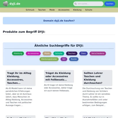 Screenshot dyji.de