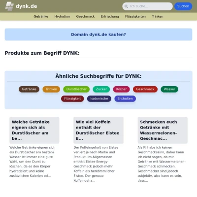 Screenshot dynk.de