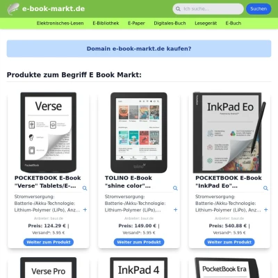 Screenshot e-book-markt.de