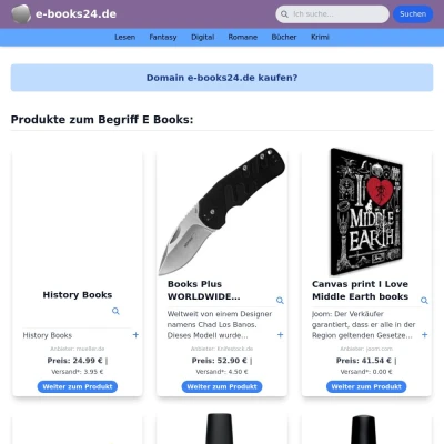 Screenshot e-books24.de