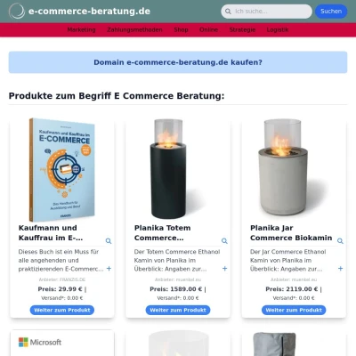 Screenshot e-commerce-beratung.de