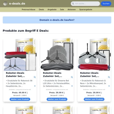 Screenshot e-deals.de