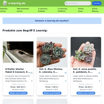 Screenshot e-learnig.de