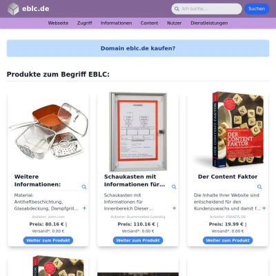 Screenshot eblc.de