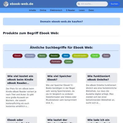 Screenshot ebook-web.de