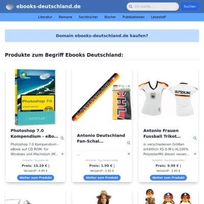 Screenshot ebooks-deutschland.de