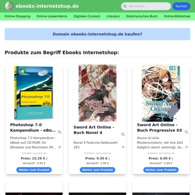 Screenshot ebooks-internetshop.de