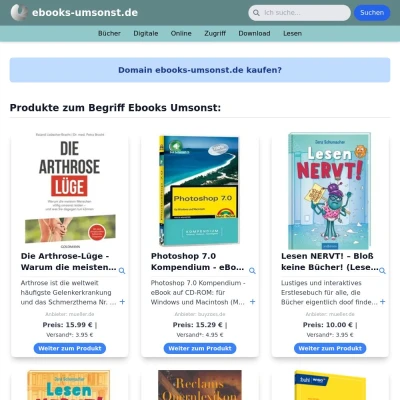 Screenshot ebooks-umsonst.de