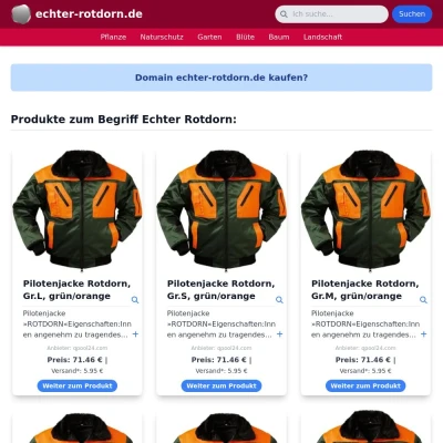 Screenshot echter-rotdorn.de