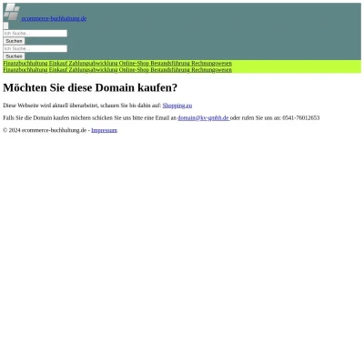 Screenshot ecommerce-buchhaltung.de