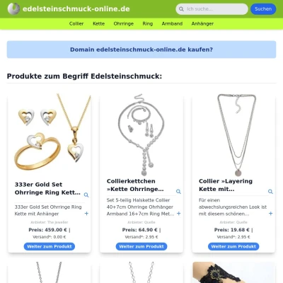 Screenshot edelsteinschmuck-online.de