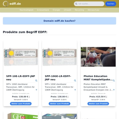 Screenshot edff.de