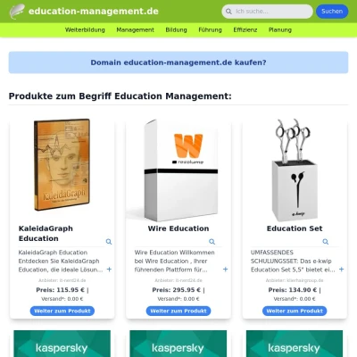 Screenshot education-management.de