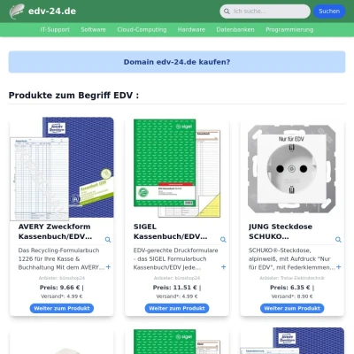 Screenshot edv-24.de