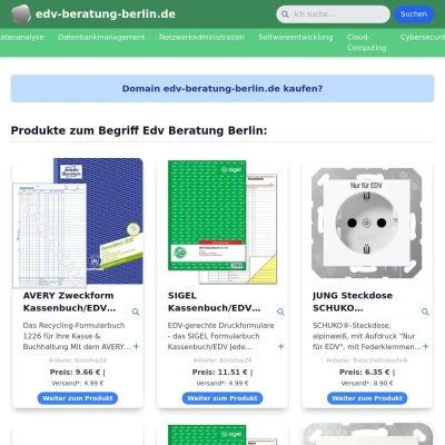 Screenshot edv-beratung-berlin.de