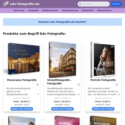 Screenshot edv-fotografie.de