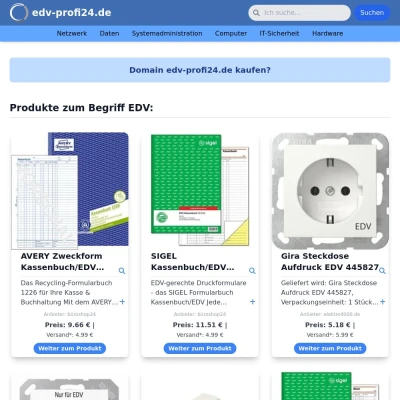 Screenshot edv-profi24.de