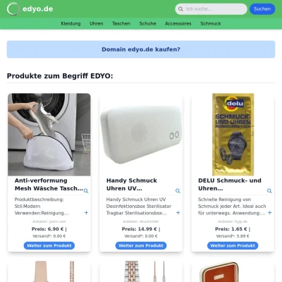 Screenshot edyo.de