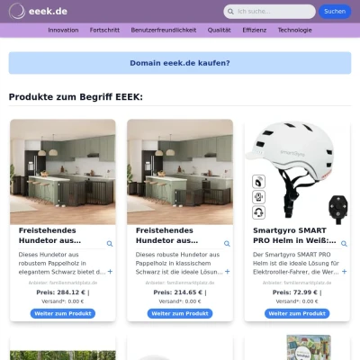 Screenshot eeek.de