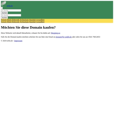 Screenshot eefm.de