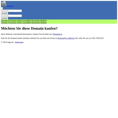 Screenshot eegm.de