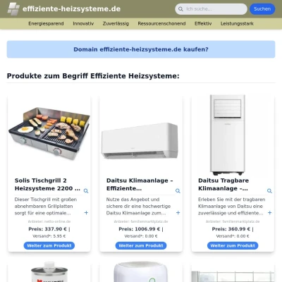 Screenshot effiziente-heizsysteme.de
