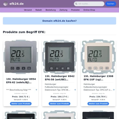 Screenshot efk24.de
