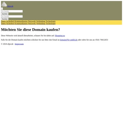 Screenshot efpn.de