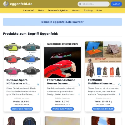 Screenshot eggenfeld.de