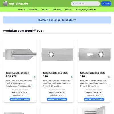 Screenshot egs-shop.de