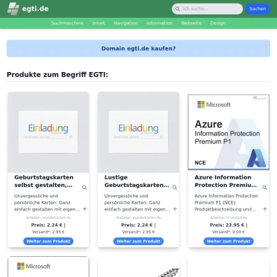Screenshot egti.de