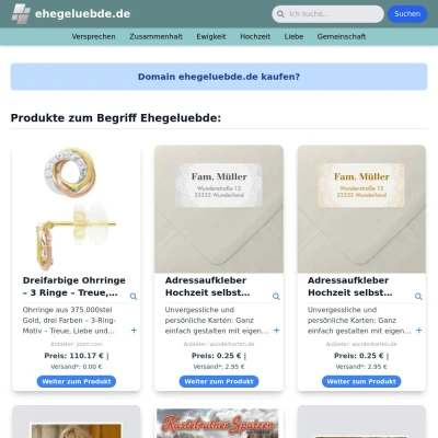 Screenshot ehegeluebde.de