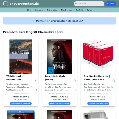 Screenshot eheverbrechen.de