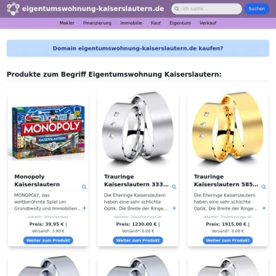 Screenshot eigentumswohnung-kaiserslautern.de