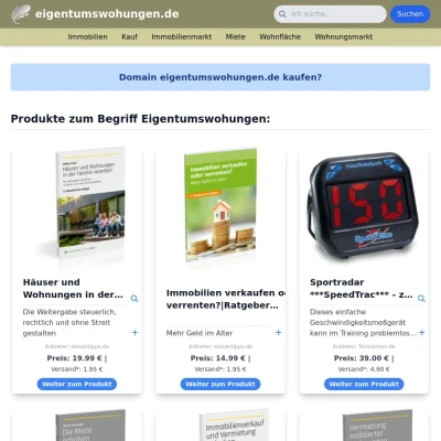 Screenshot eigentumswohungen.de