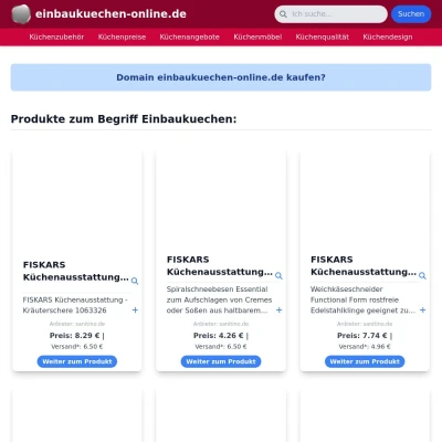 Screenshot einbaukuechen-online.de