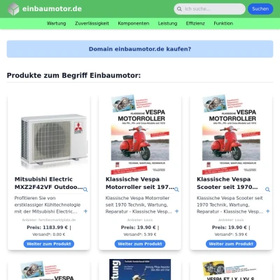 Screenshot einbaumotor.de