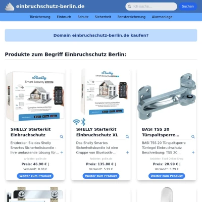 Screenshot einbruchschutz-berlin.de