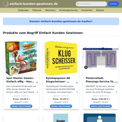 Screenshot einfach-kunden-gewinnen.de